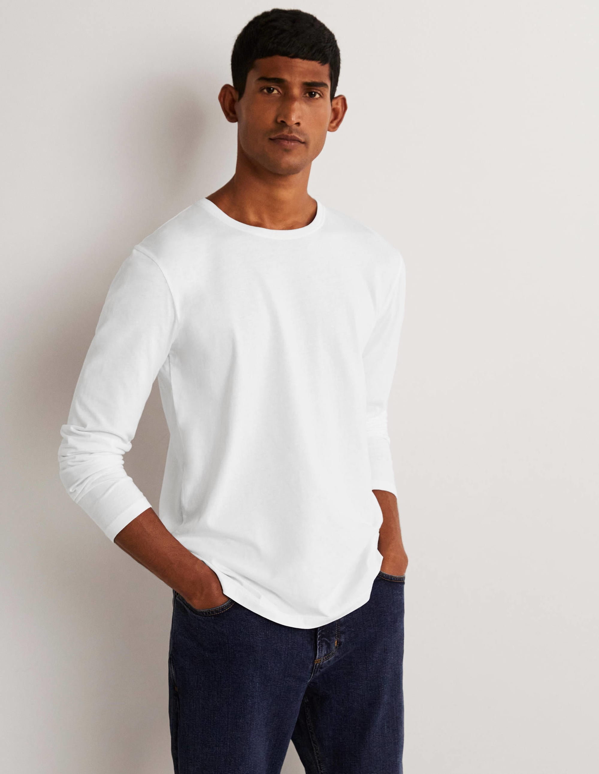  Classic Long-sleeved T-shirt-White、mySite、ashleygrahame