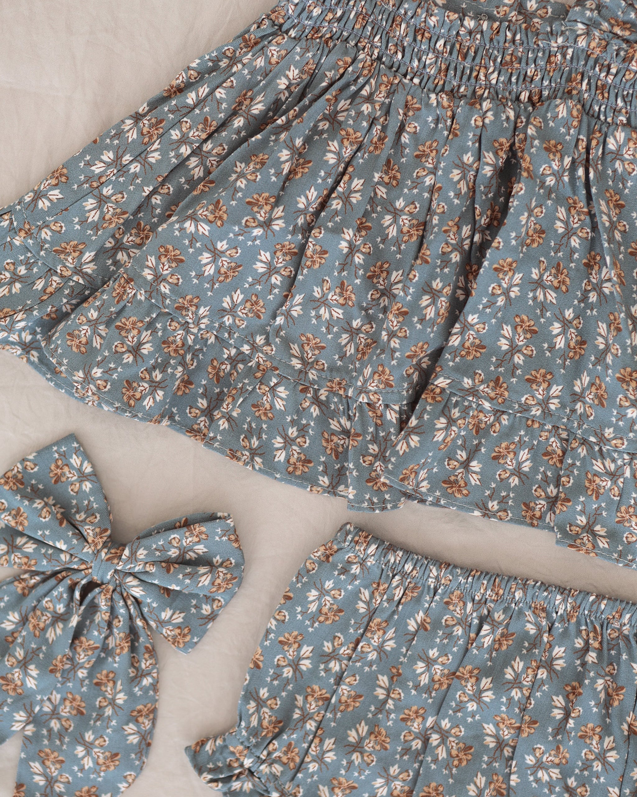  Oversized Bow || Blue Floral、mySite、layawaytickets