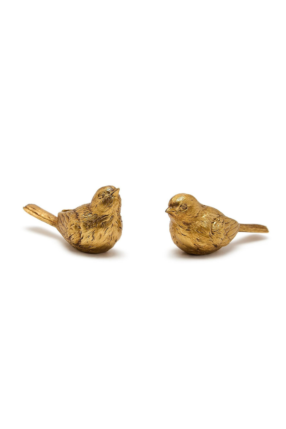 Set of 2 Golden Birds - Resin、mySite、hinf8tx79
