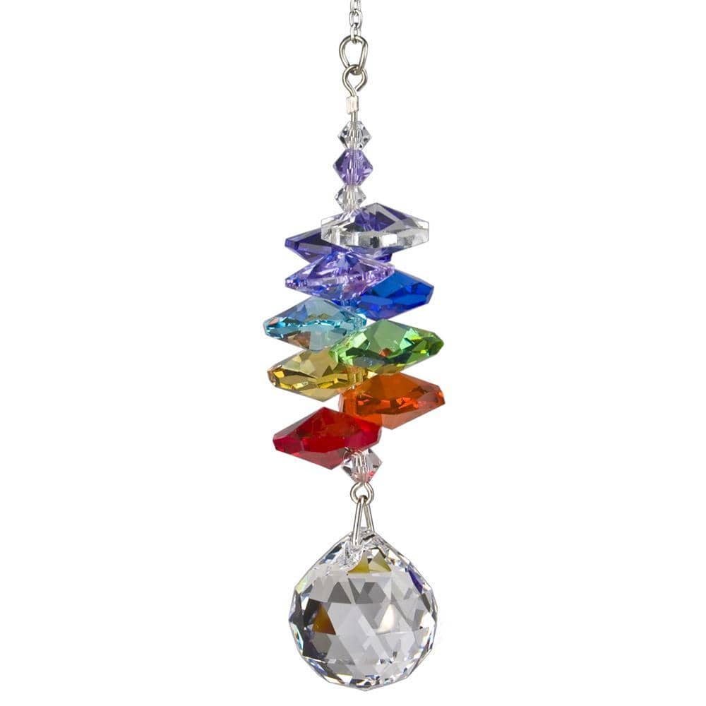Crystal Cascades- Moonlight Blue & Rainbow Sun Catchers Rainbowmakers、mySite、g9winljtr