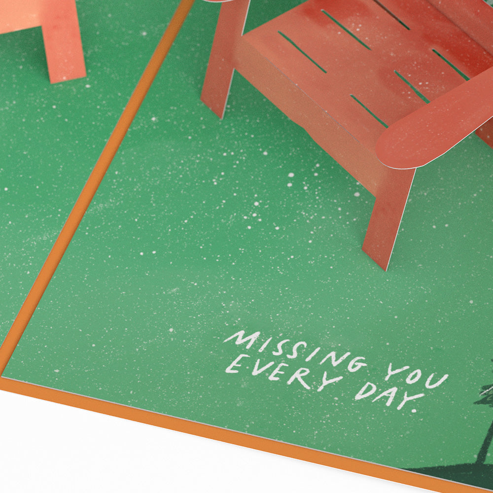 Wishing We Were Together Pop-Up Card、mySite、solidvoid