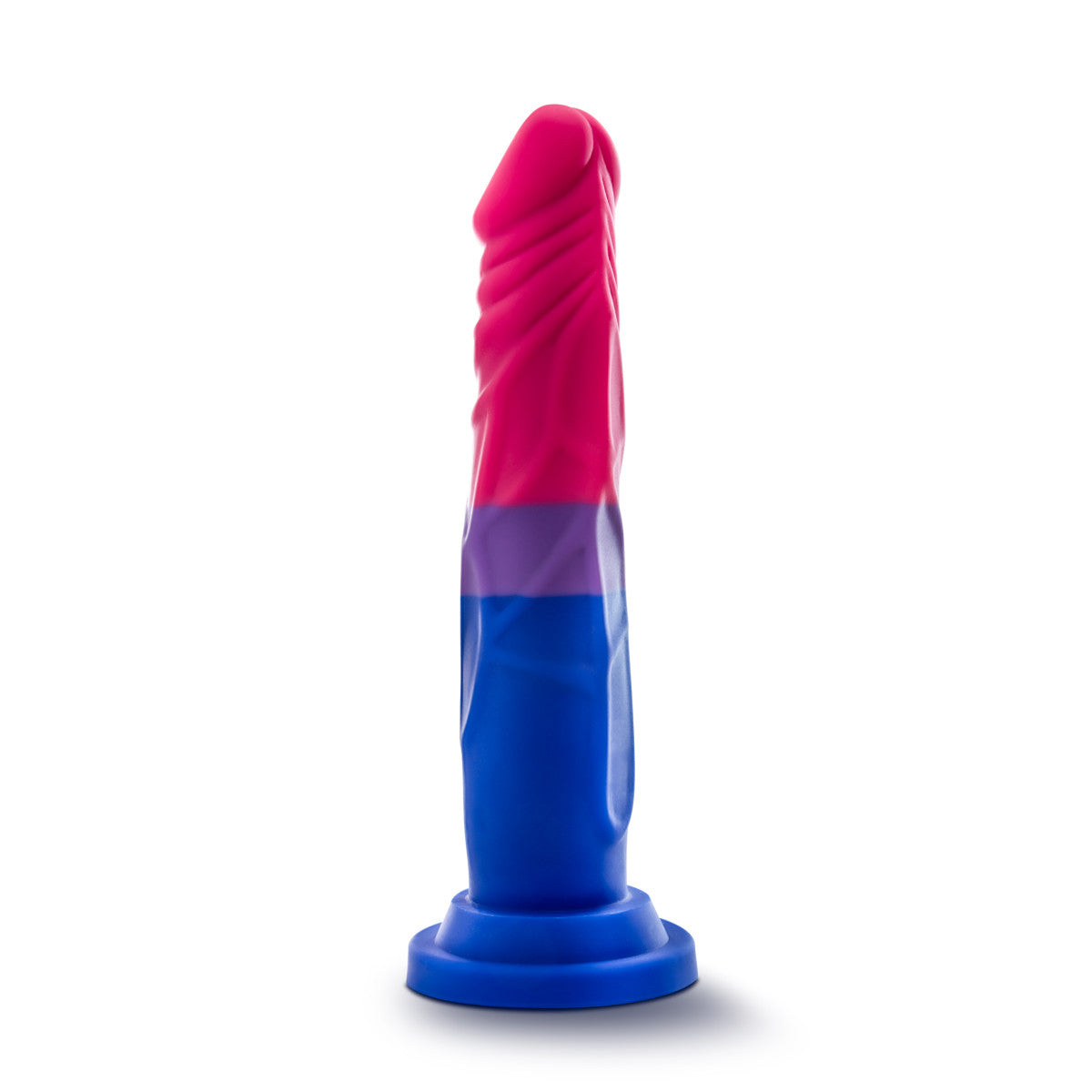 Avant By Blush® | Pride Love P8: Artisan 7 Inch Dildo with Suction Cup Base - Elegantly Made with Smooth Ultrasilk® Purio™ Silicone、mySite、bottomscart
