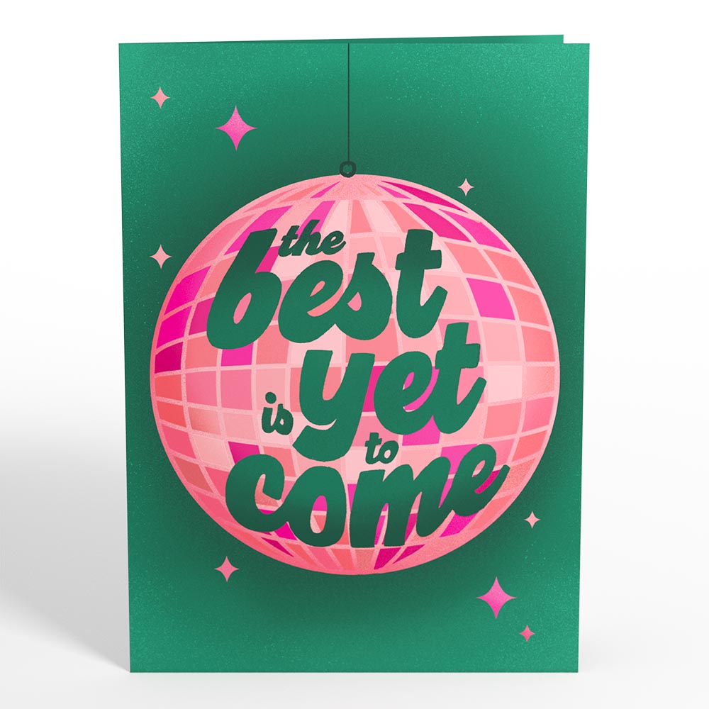 The Best Is Yet to Come New Year Pop-Up Card、mySite、solidvoid