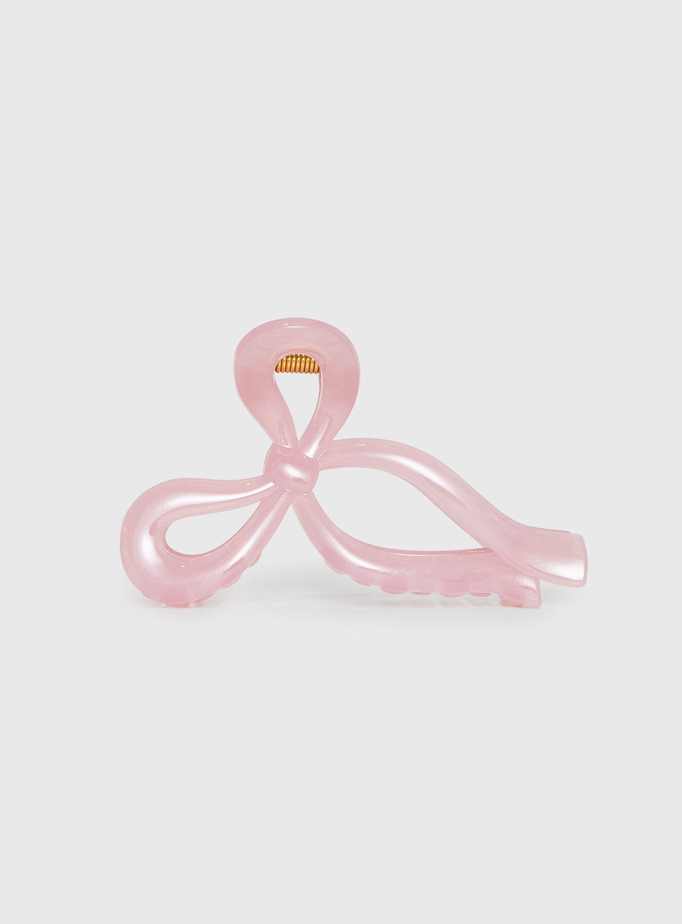 With A Bow Hair Clip Pink、mySite、solidvoid