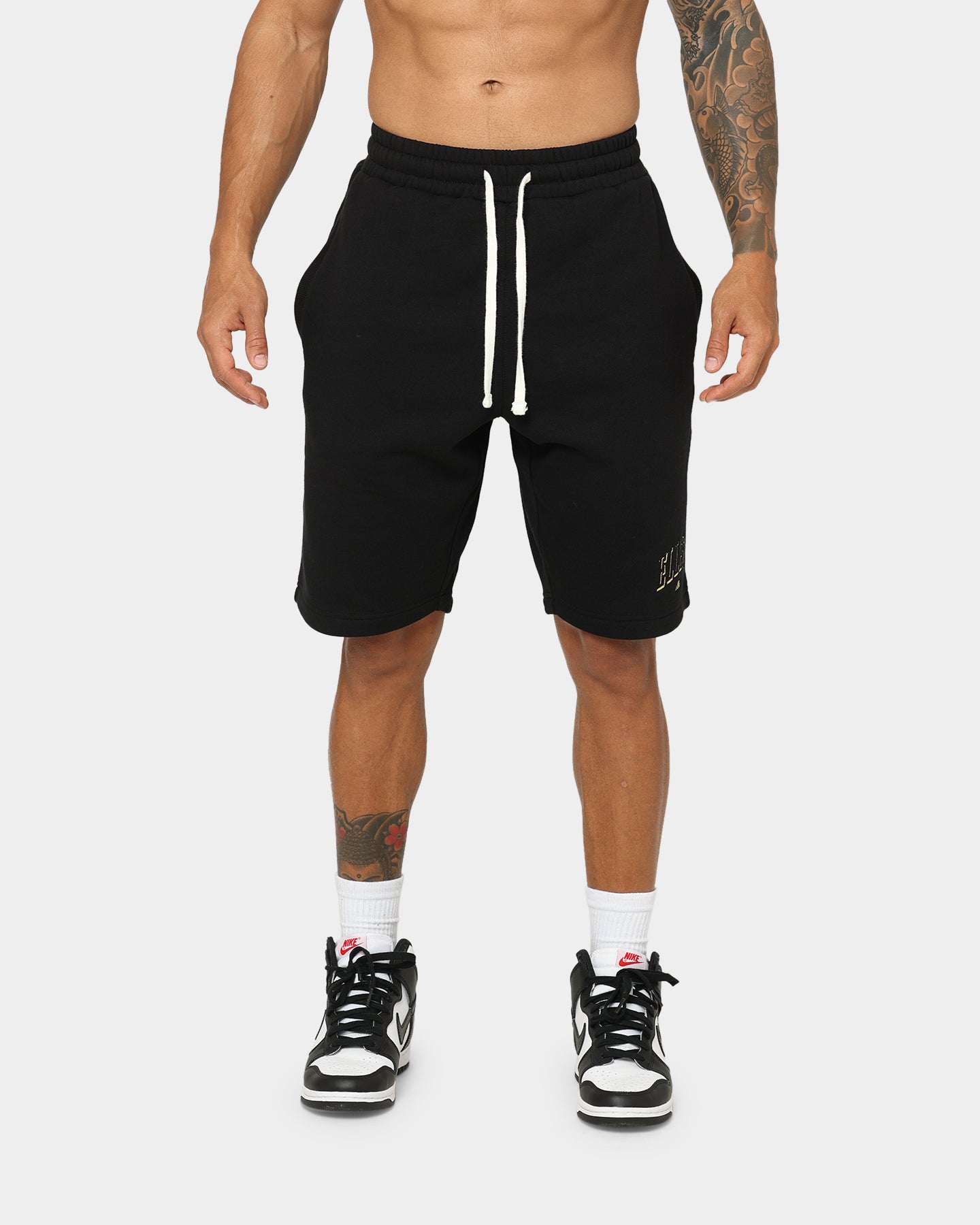 Ellesse Yale Shorts Black/Gold、mySite、zt4zffjzw