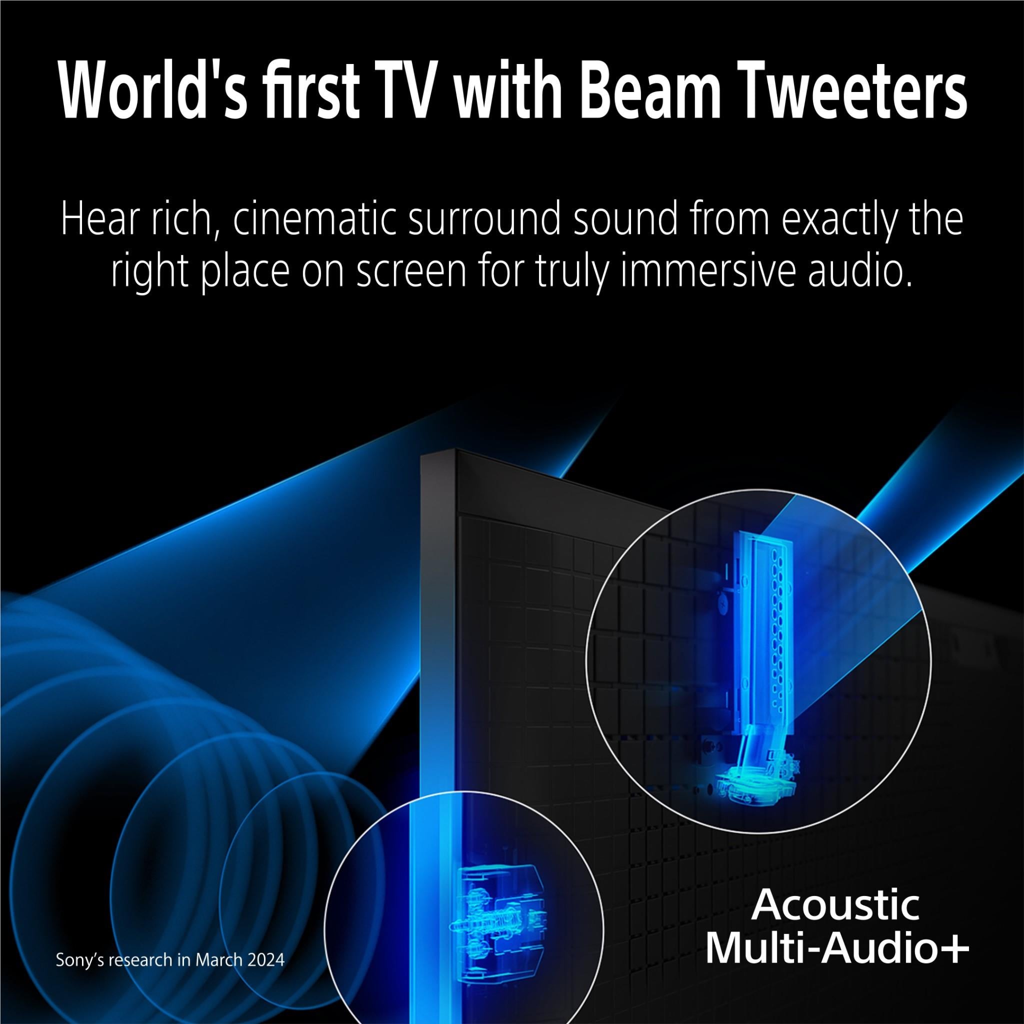 Sony 75 BRAVIA 9 4K HDR Mini LED Google TV (2024)、mySite、camillekostekn