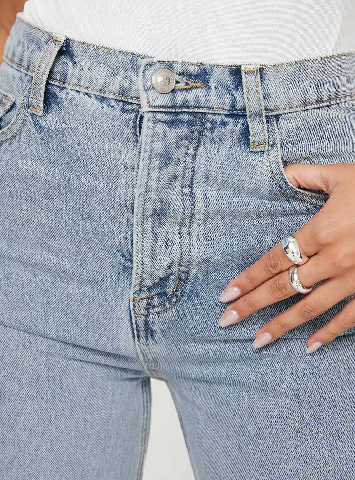 Fawcett Jeans Light Wash Denim Tall、mySite、solidvoid