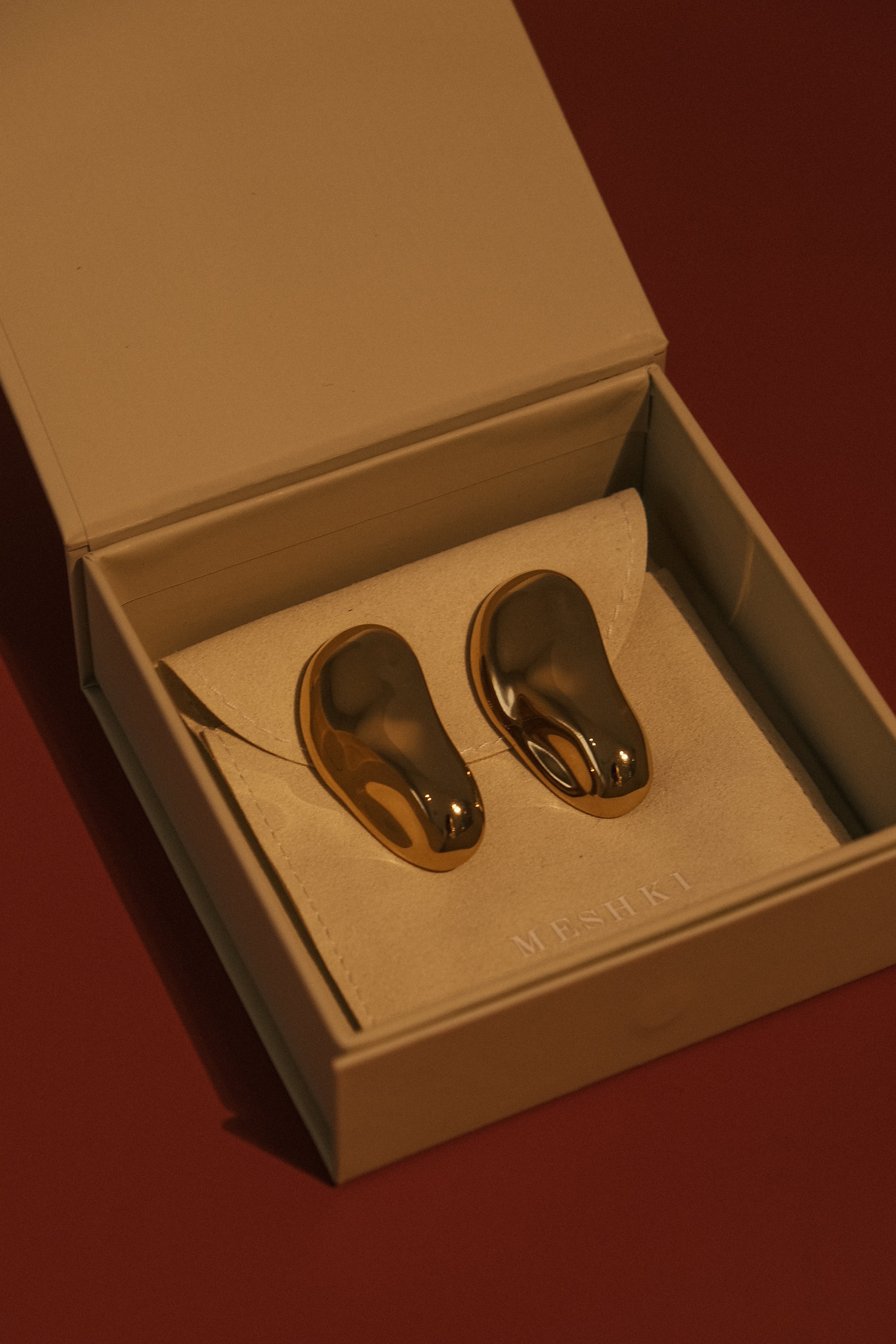 Alicia Horizontal Earrings - Gold、mySite、solidvoid