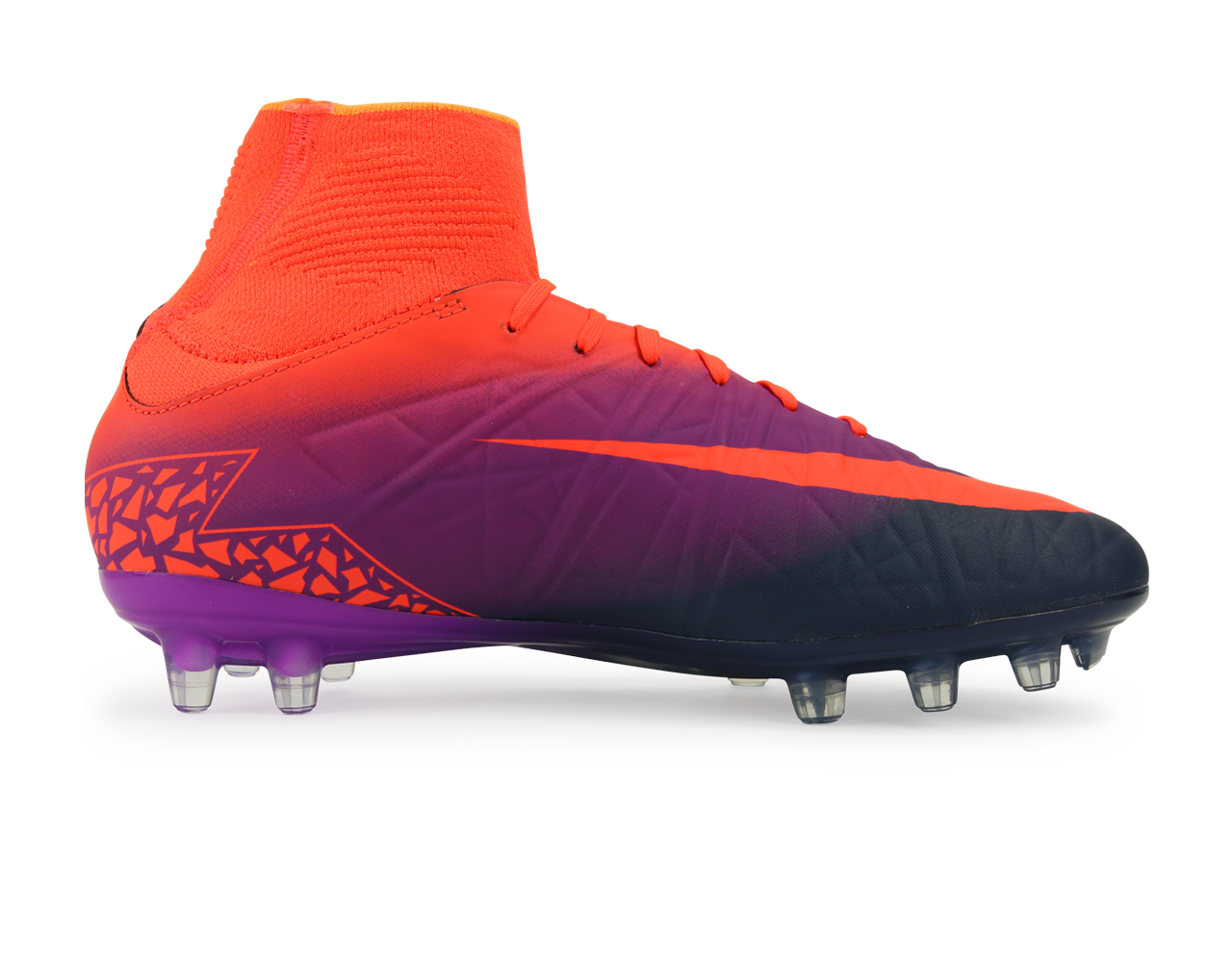 Nike Kids Hypervenom Phantom II FG Total Crimson/Obsidian/Vivid Purple、mySite、noshort