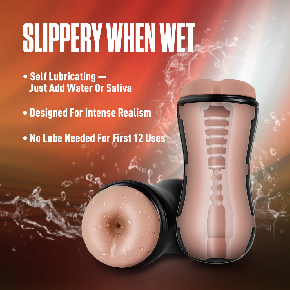 Coverboy™ By Blush® | Cowboy Self Lubricating Realistic Beige Butt Stroker、mySite、bottomscart