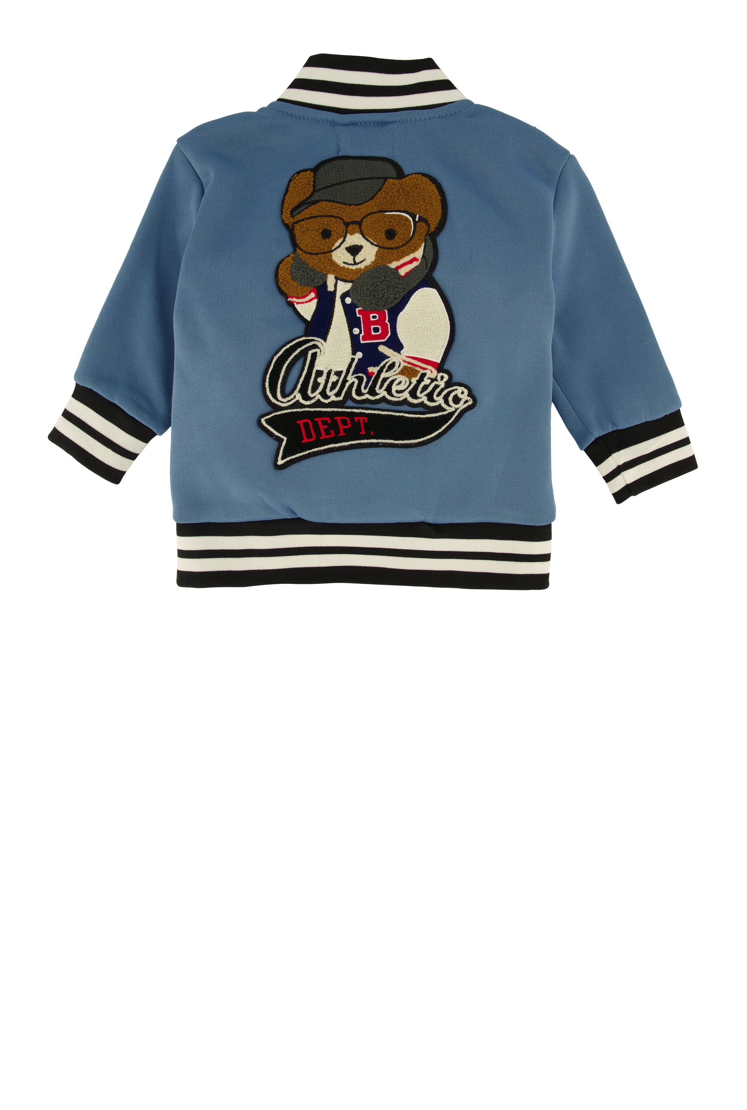 Baby Boys 12-24M Athletic Dept Bear Graphic Varsity Jacket、mySite、camillekostekn