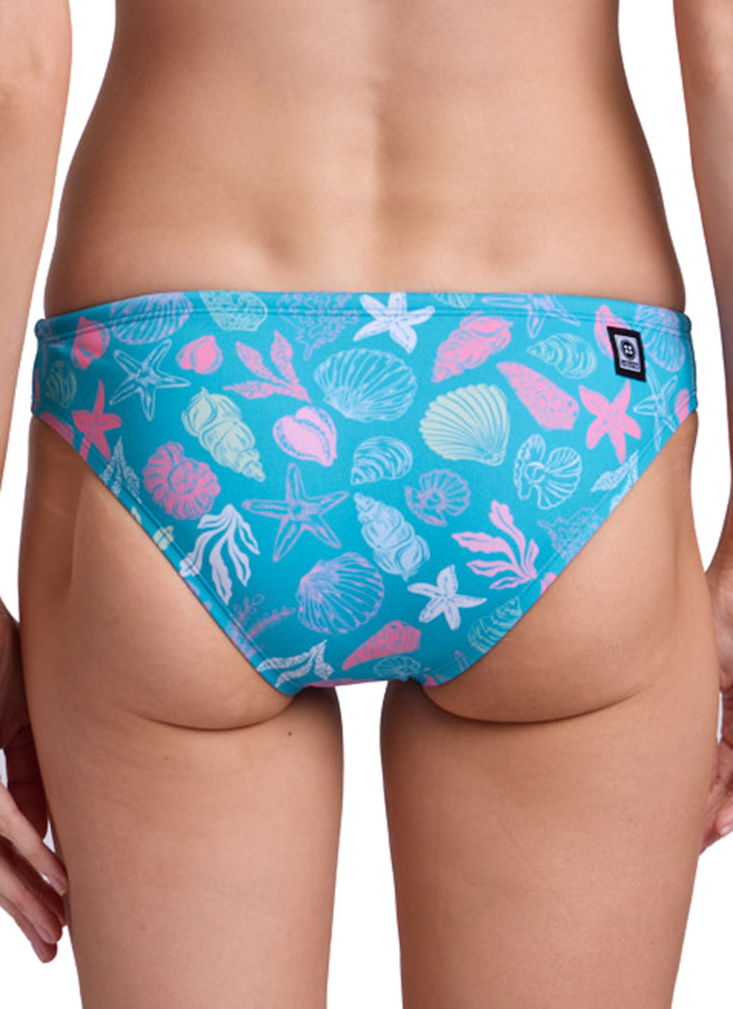JOLYN Women's Coral Blush Andy Printed Bikini Bottom、mySite、noshort