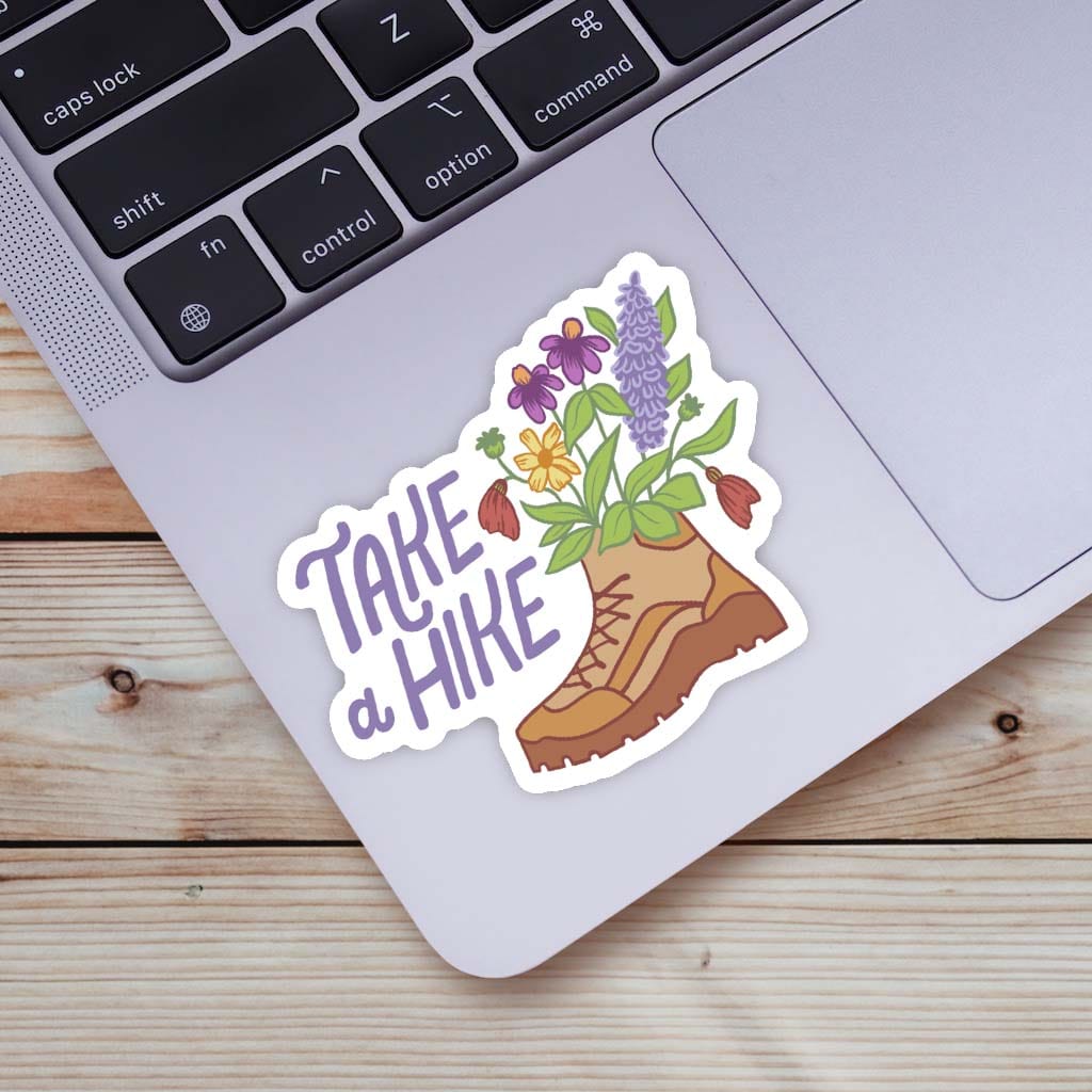  Take A Hike Nature Sticker、mySite、ghnorth