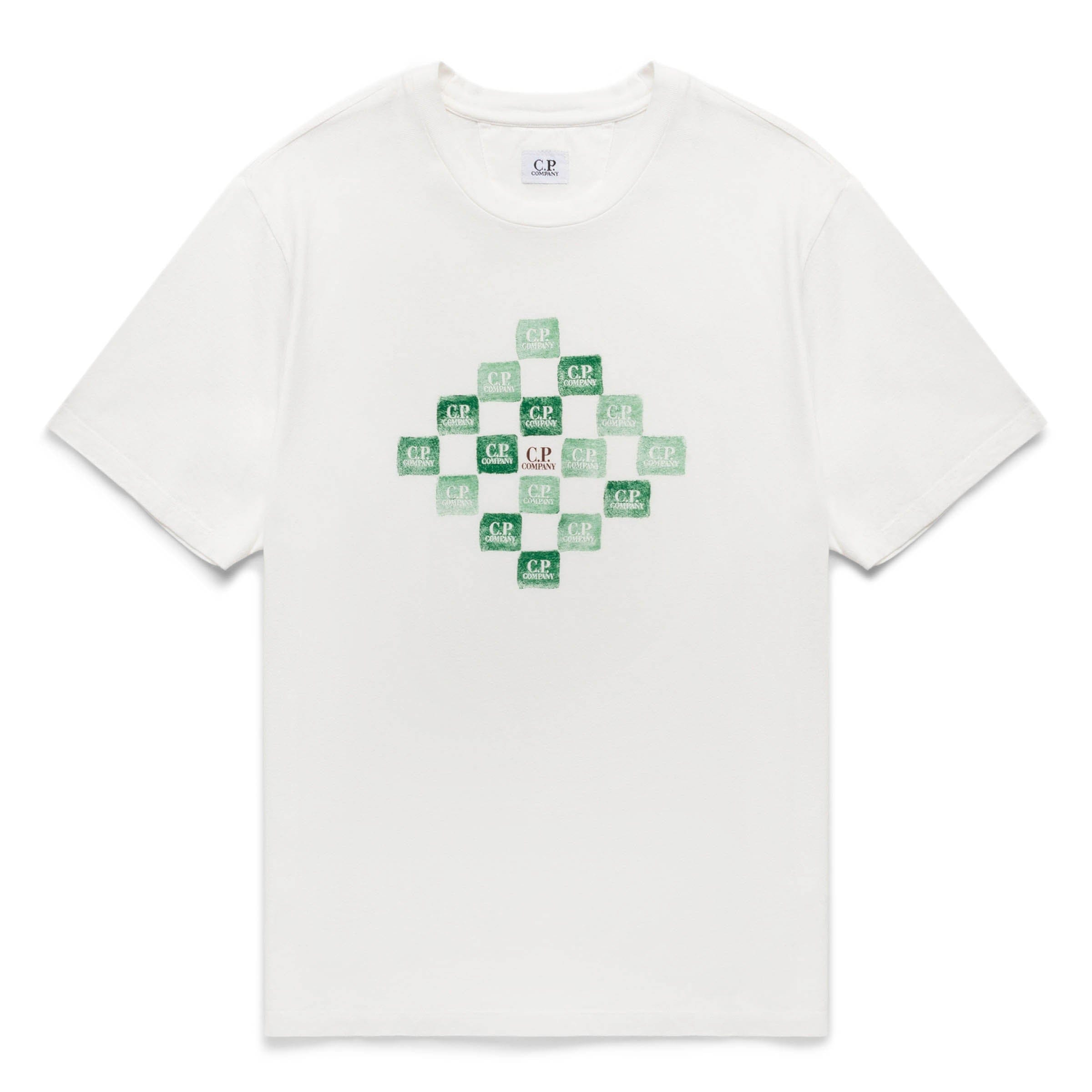24/1 JERSEY PRINTED LOGO GRID T-SHIRT、mySite、zt4zffjzw