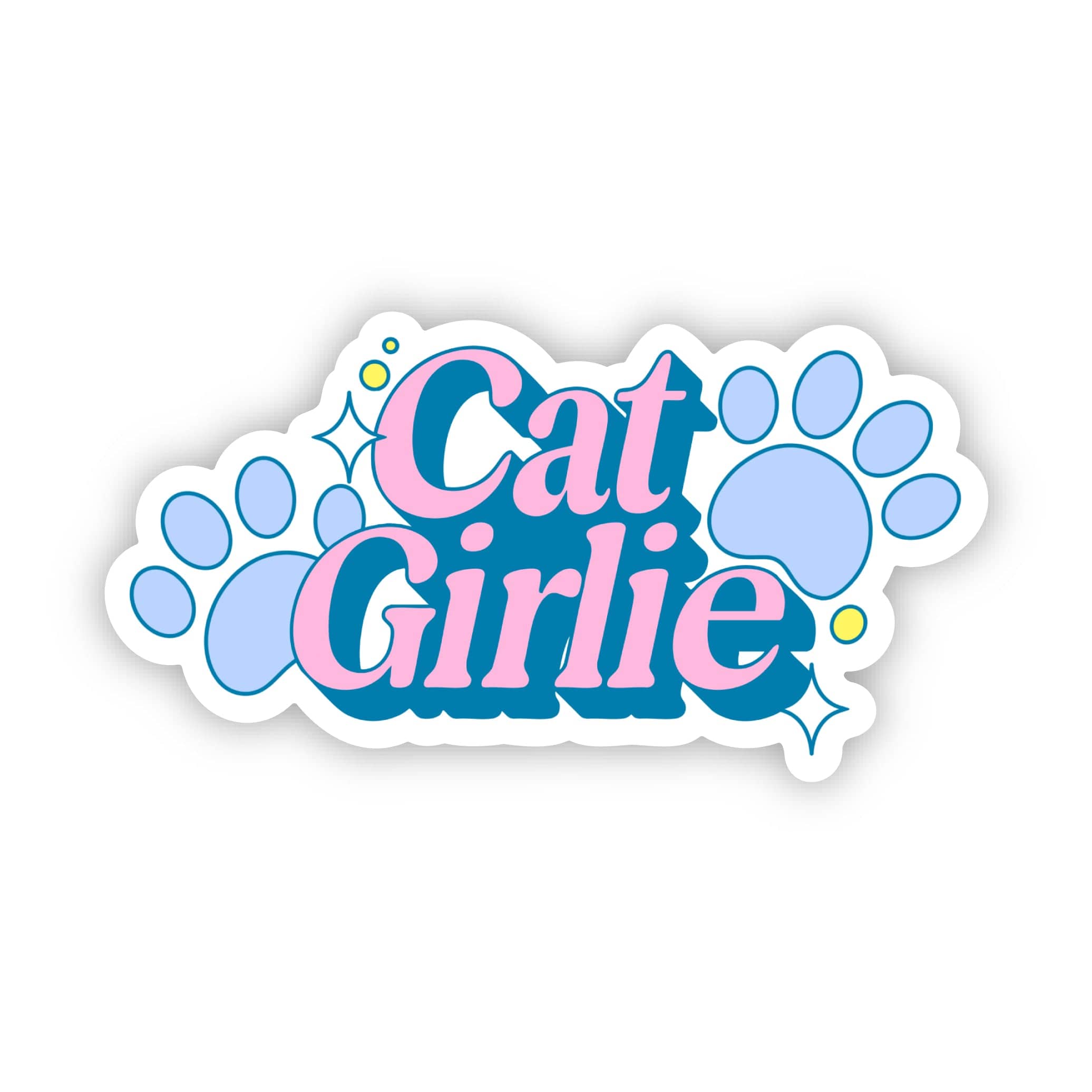 Cat Girlie Text Sticker、mySite、ghnorth