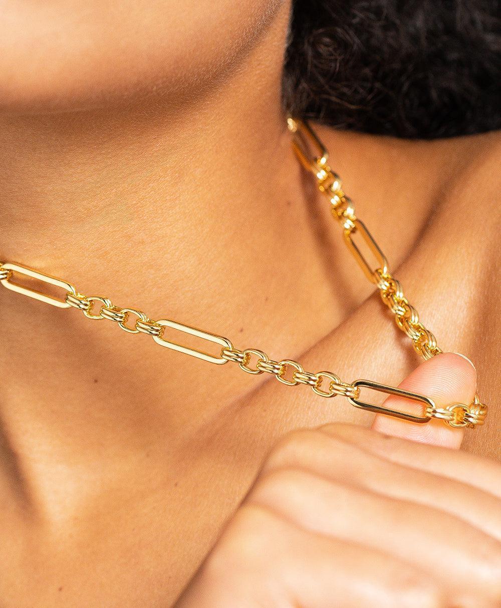 Lil Necklace 18ct Gold Plated、mySite、botmansion