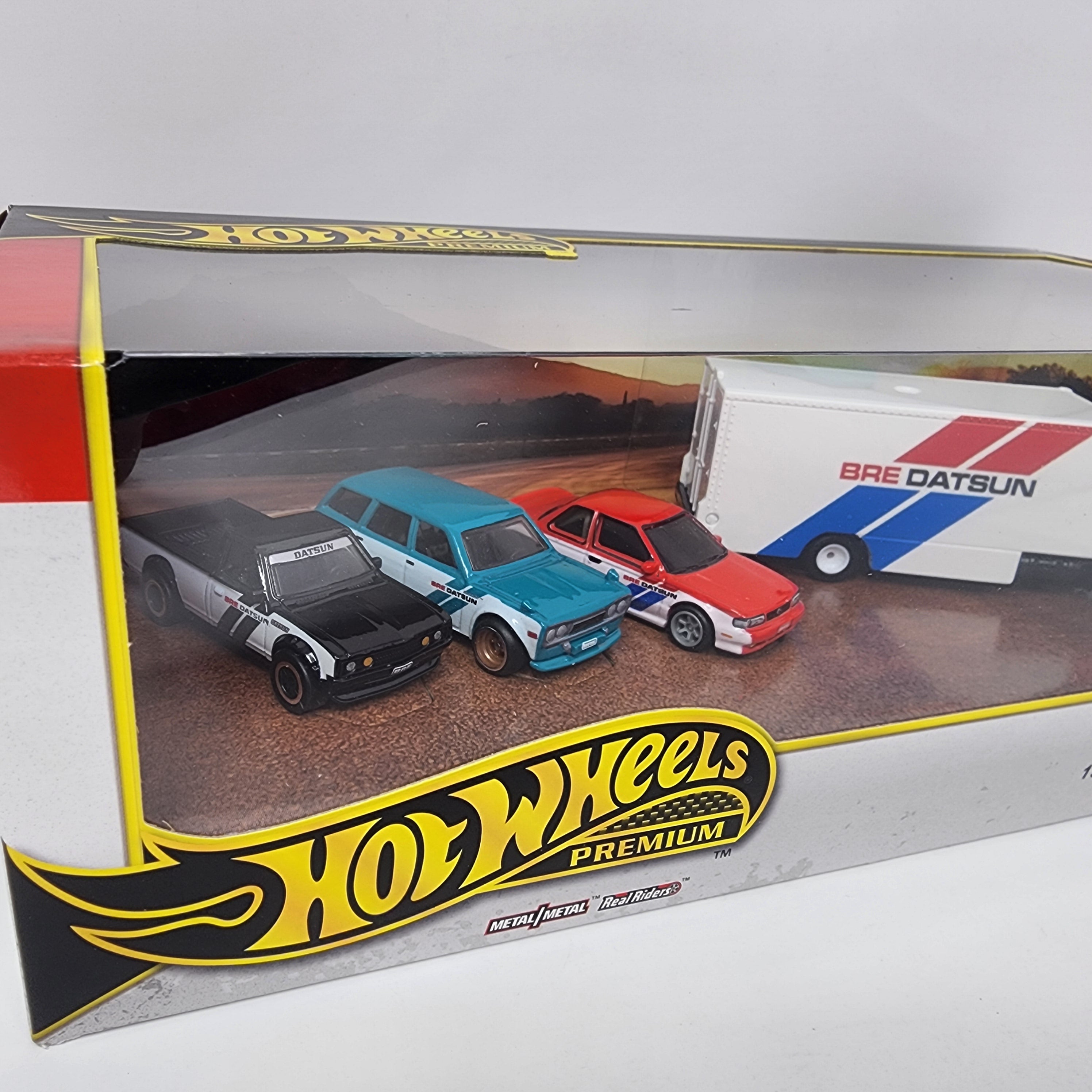 BRE Racing 4 Car Set * 2024 Hot Wheels Diorama Series Case U、mySite、hgirdovlk