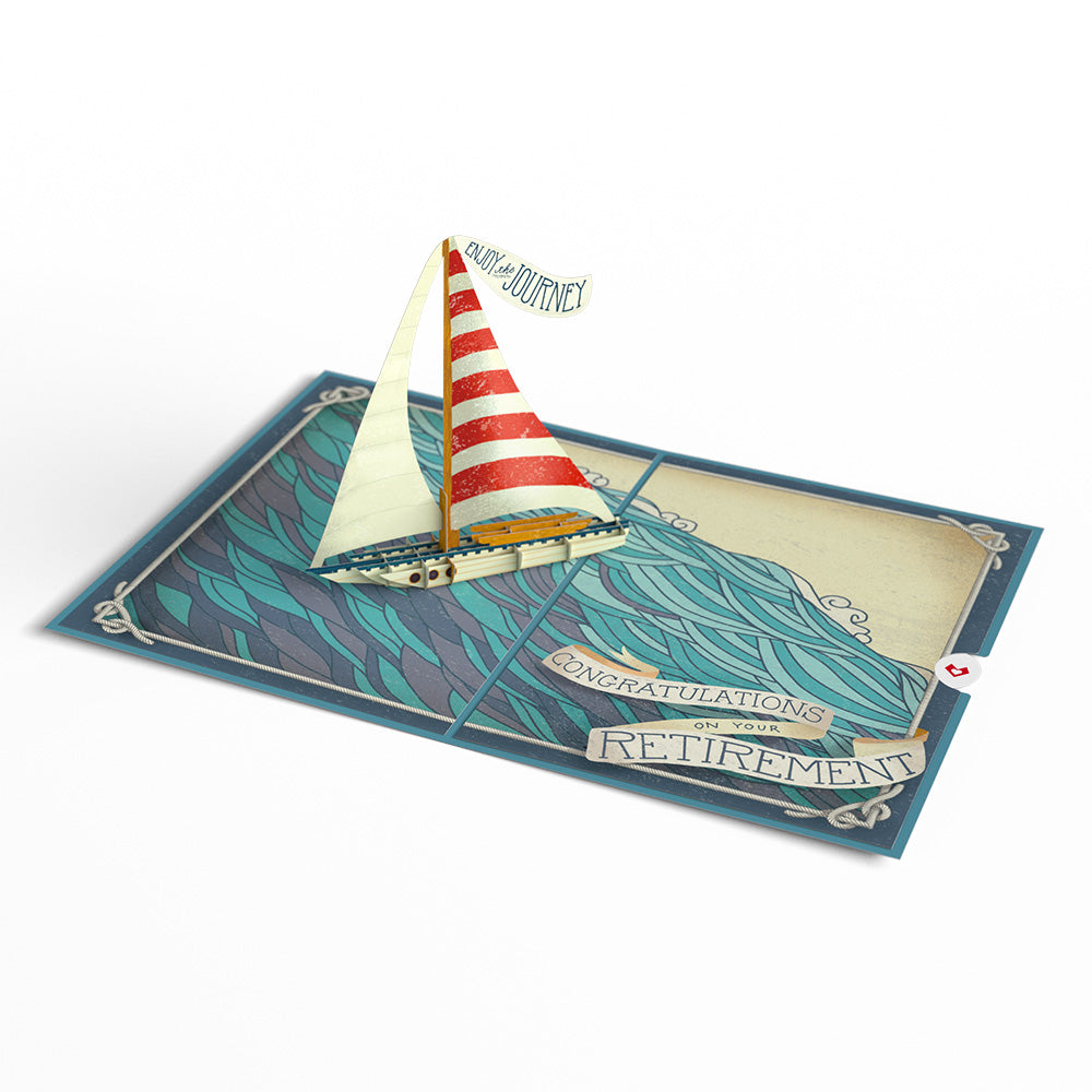 Adventure Awaits Retirement Pop-Up Card、mySite、solidvoid