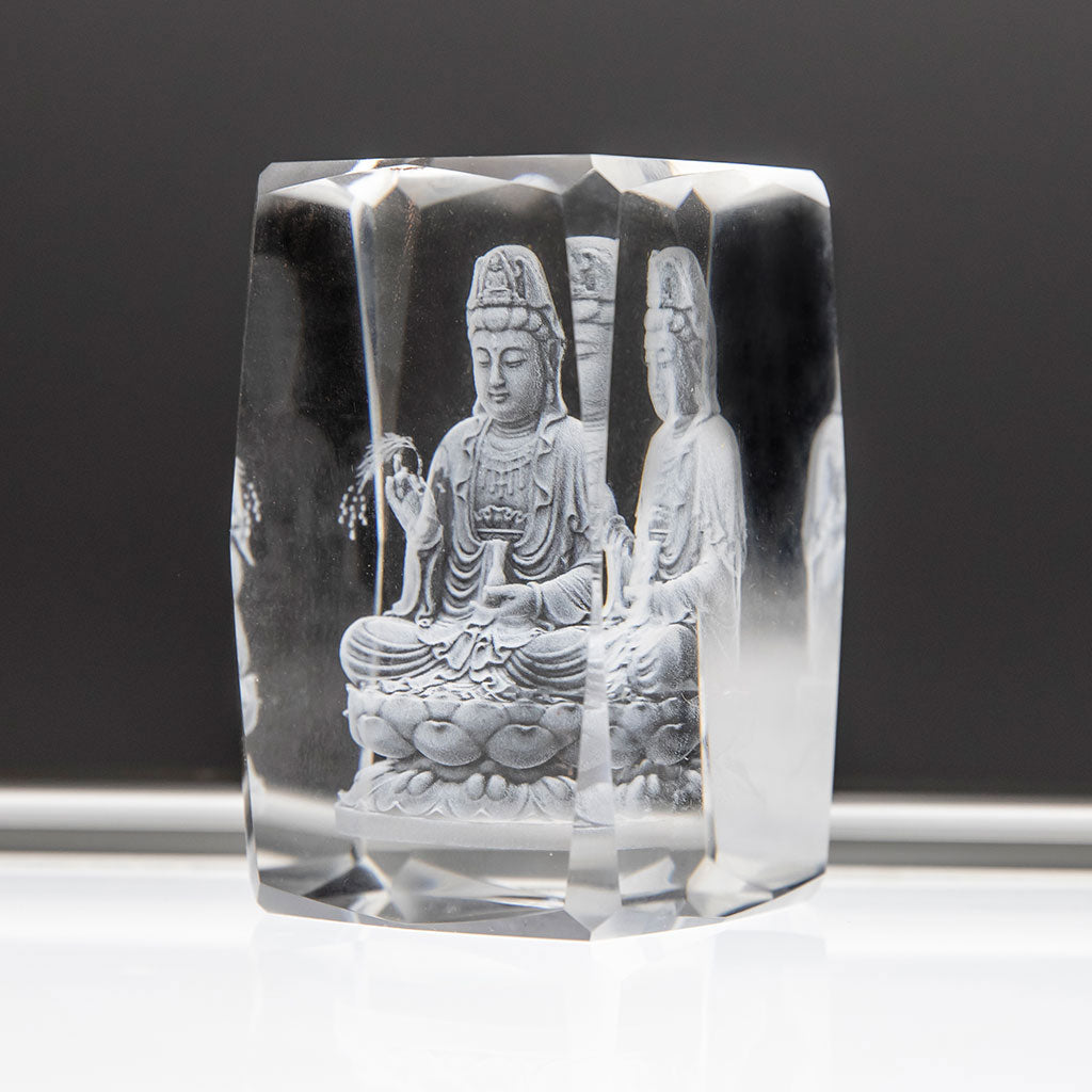 Etched Crystal Kuan Yin、mySite、topwebapps