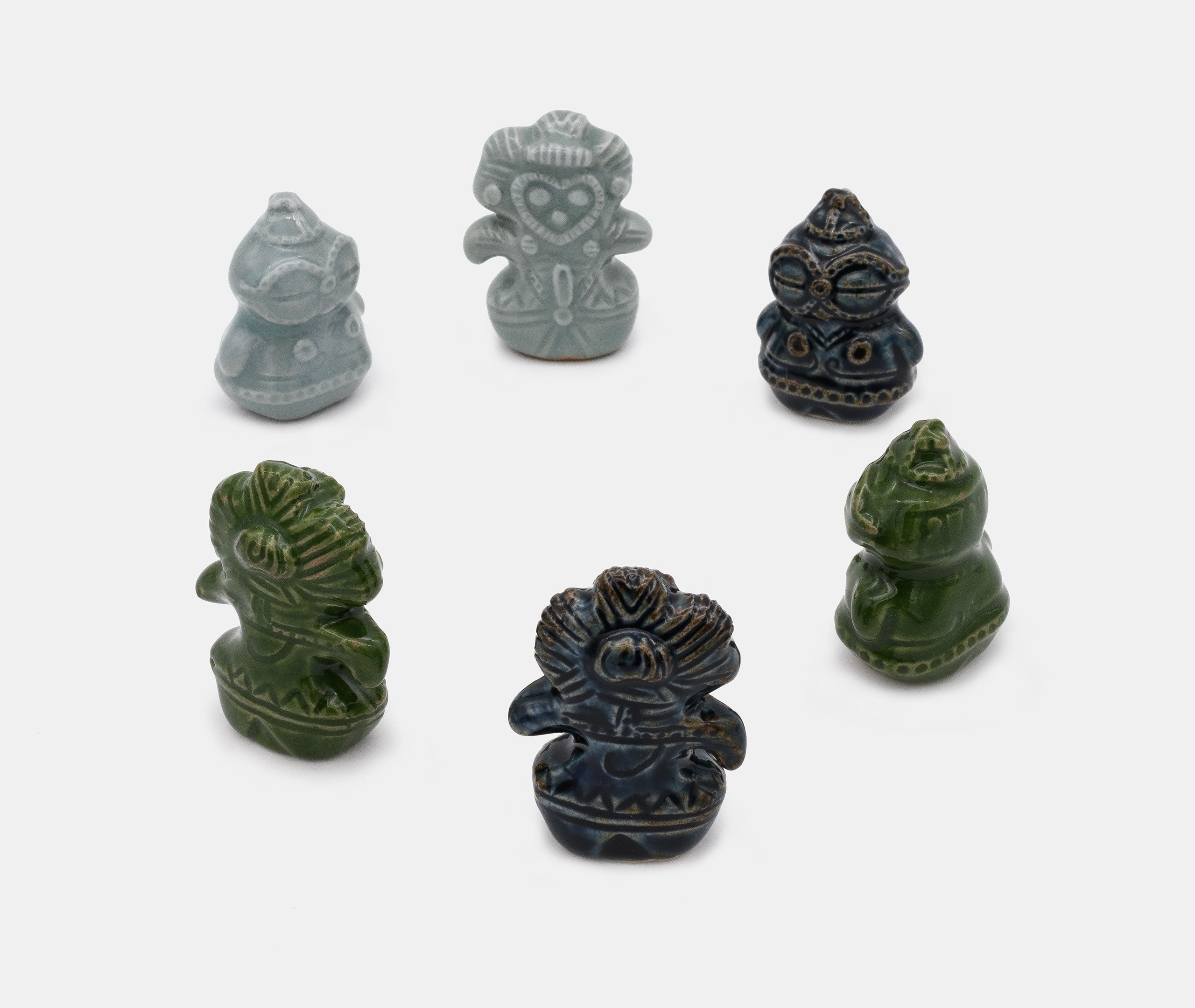 Jomon Dogu Figurine - Navy、mySite、topwebapps