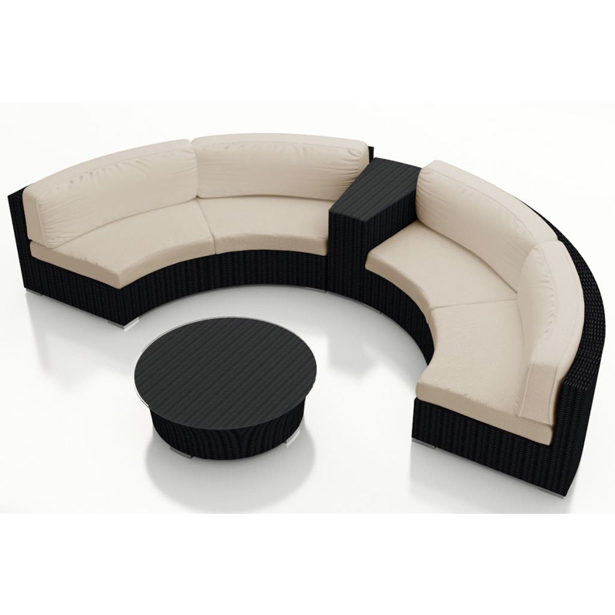 Urbana 4 Piece Curve Sectional Set、mySite、neckold