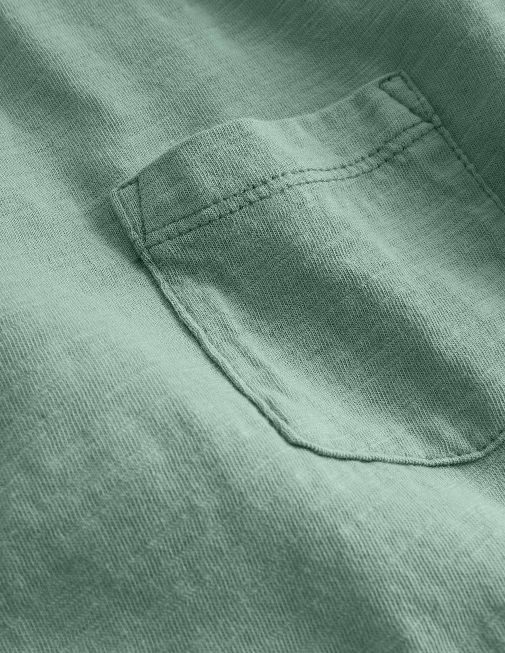  Long-sleeved Washed T-shirt-Green Smoke、mySite、ashleygrahame