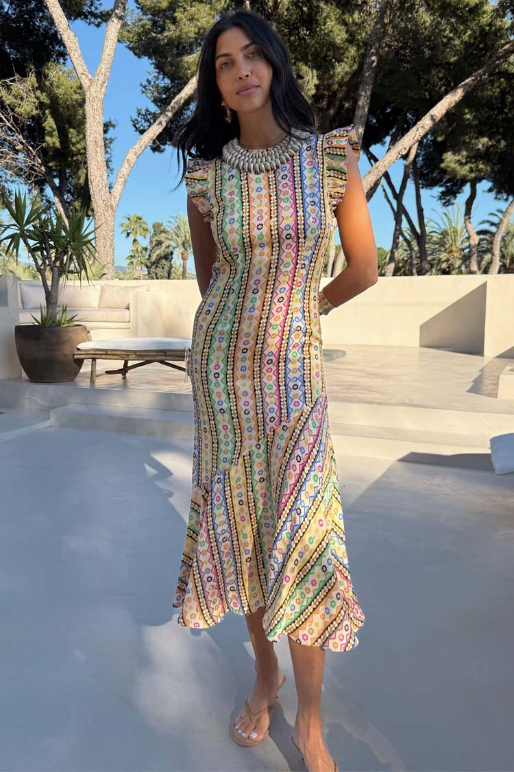 Fiesta Remi Midi Dress、mySite、solidvoid