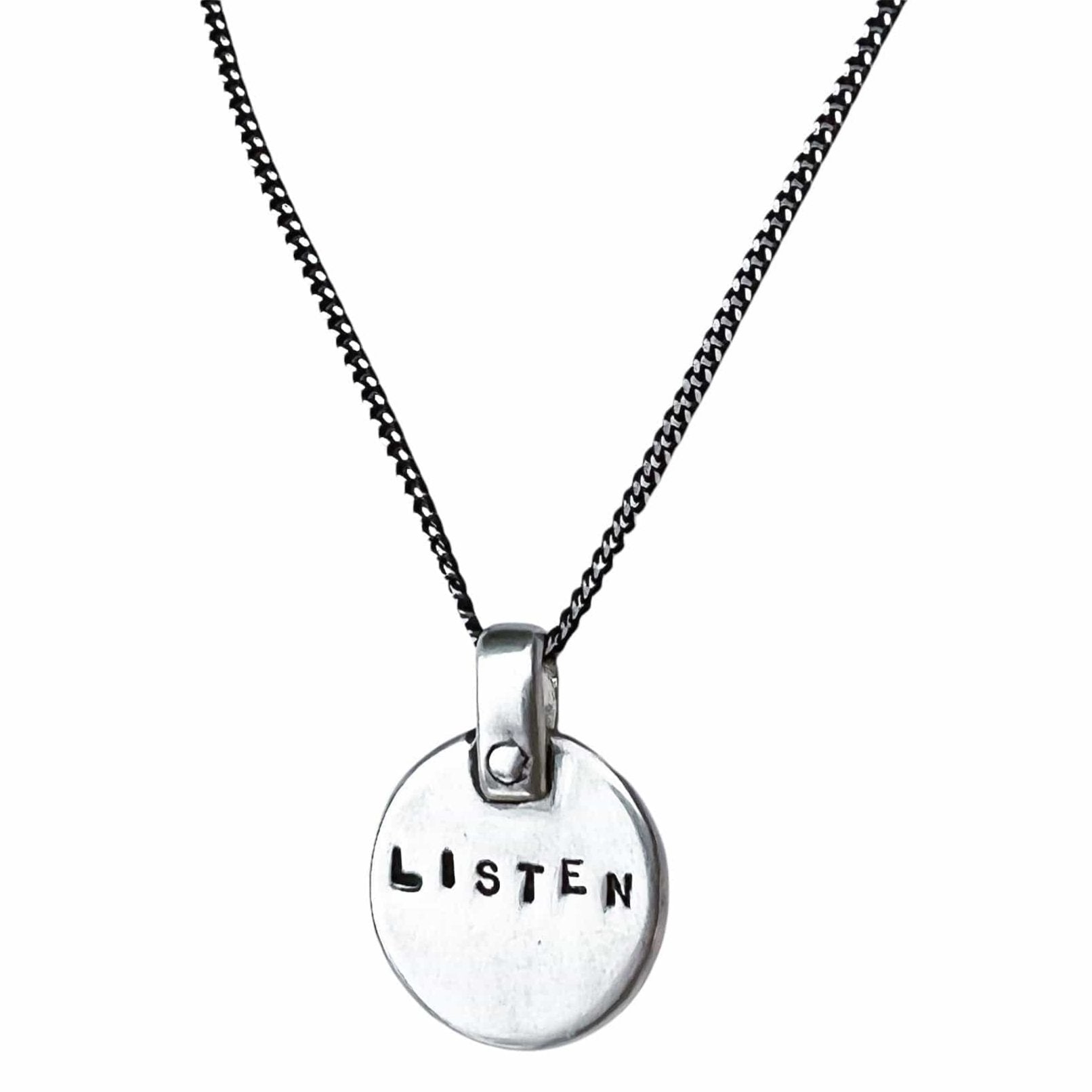 Petite Shema Necklace by Marla Studio - Sterling Silver、mySite、topwebapps