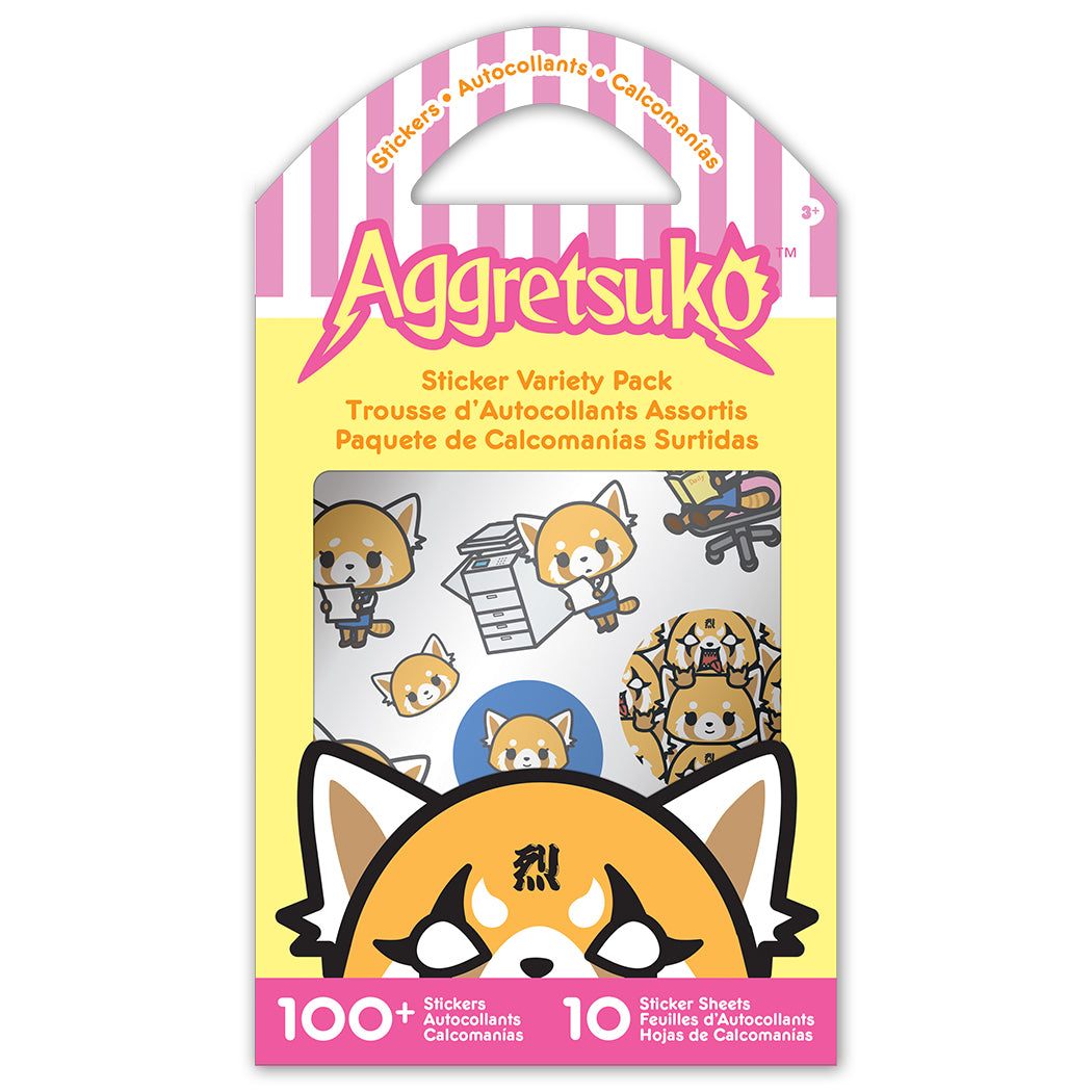  Aggretsuko Sticker Variety Pack、mySite、ghnorth