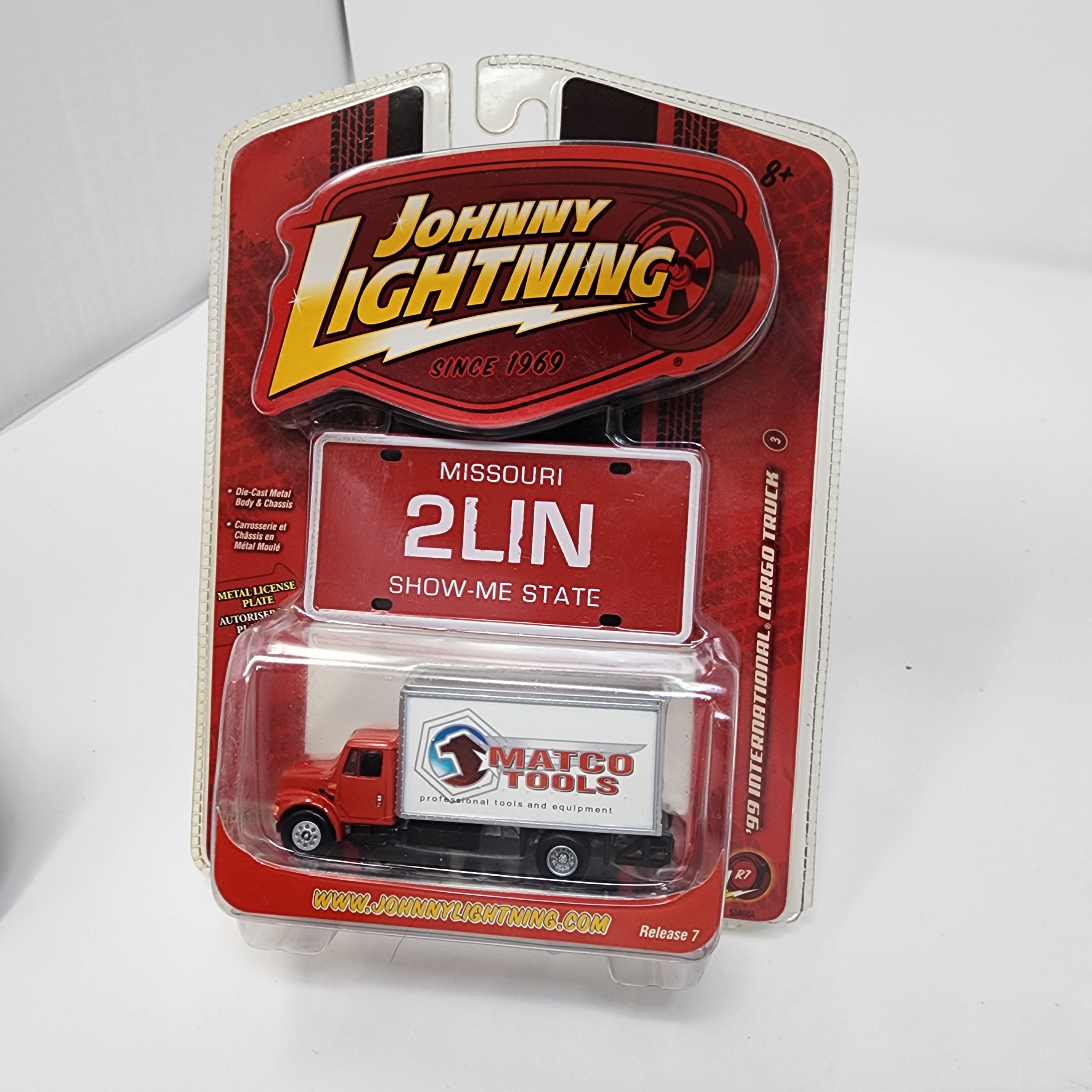 '99 International Cargo Truck Matco Tools * Johnny Lightning、mySite、hgirdovlk