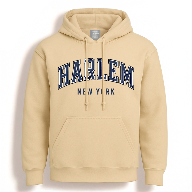 Classic HARLEM New York Hoodie (5 Colorways)、mySite、vikingsvslions