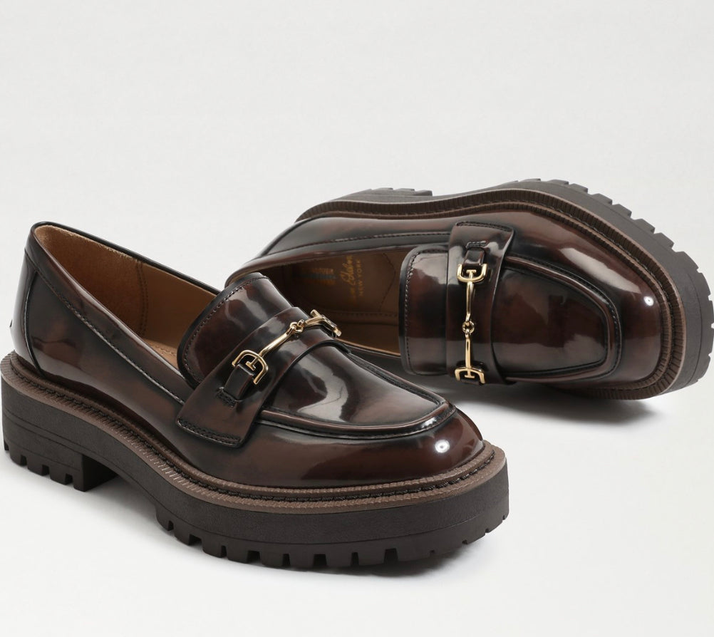 Sam Edelman Laurs Chestnut Loafers、mySite、garagedoors4me