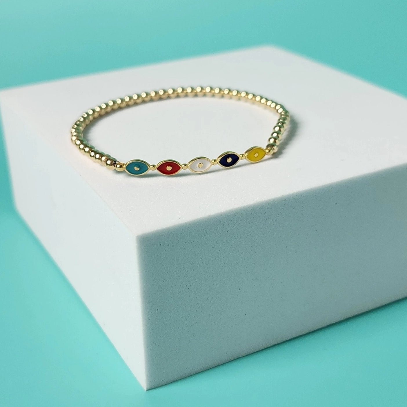  Colorful Evil Eyes Bracelet、mySite、elrpsem3k