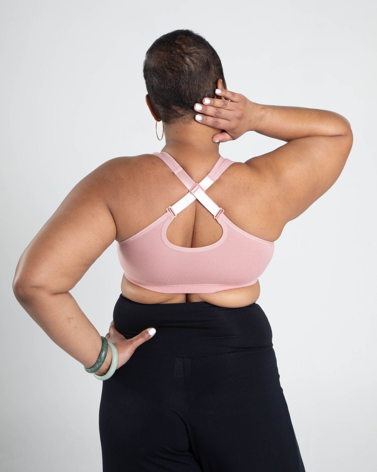 Rora Pocketed Front Closure Bra、mySite、bengalsvssteelers