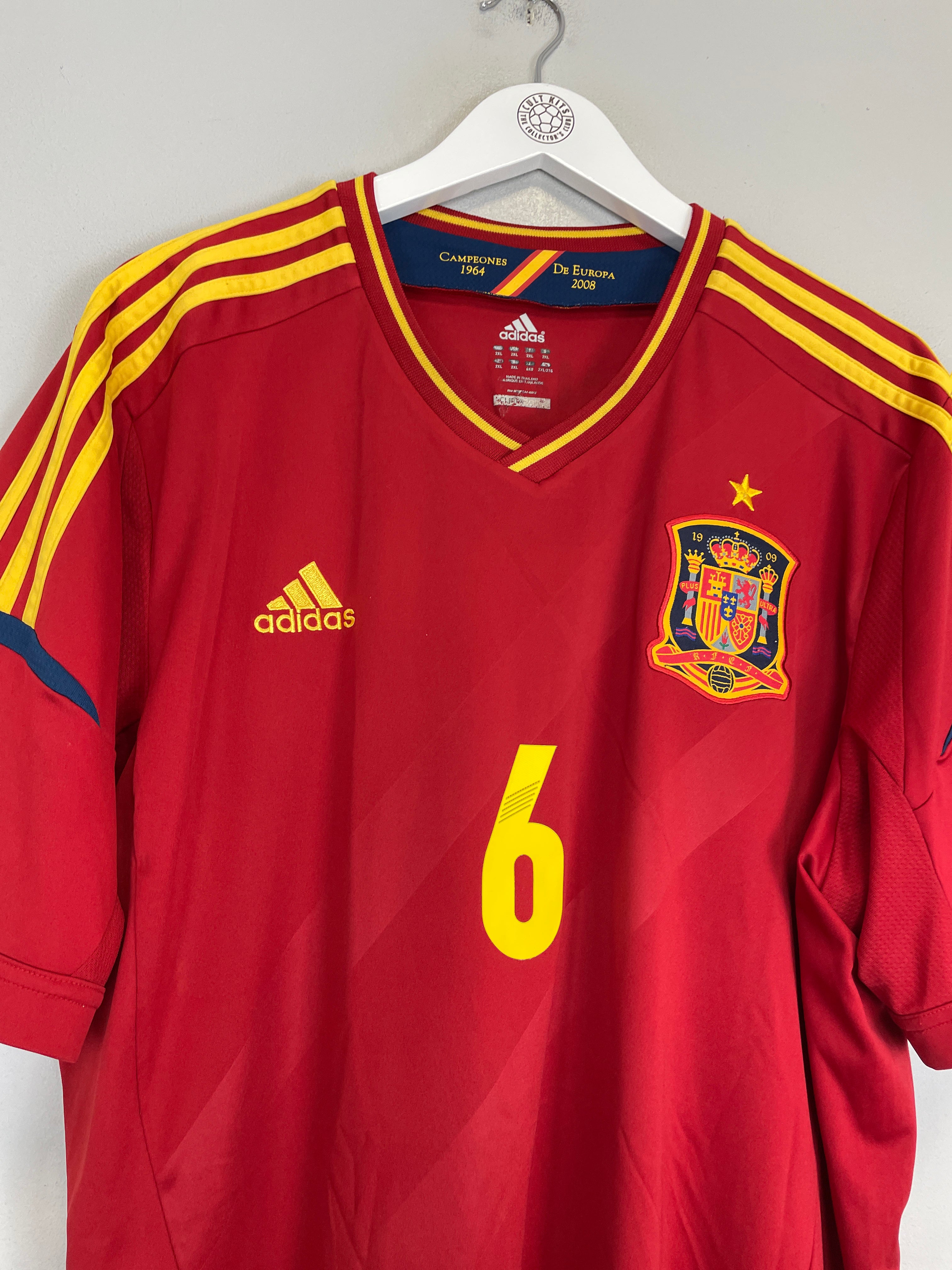 2012/13 SPAIN A.INIESTA #6 HOME SHIRT (XXL) ADIDAS、mySite、sh2012/13 SPAIN A.INIESTA #6 HOME SHIRT (XXL) ADIDAS、mySite、glenpowelloop_name