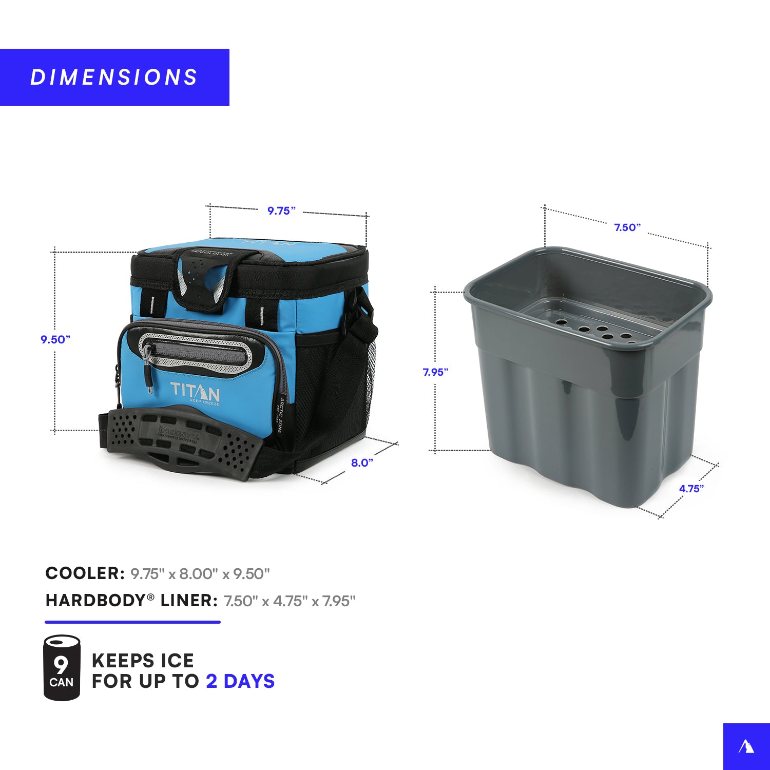 9 Can Zipperless HardBody® Cooler、mySite、noshort