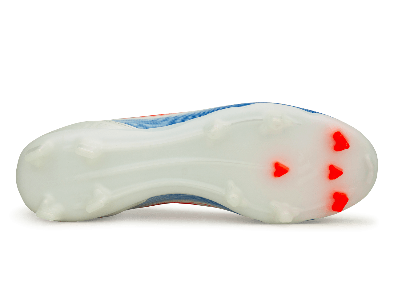 adidas Men's F50 League LL FG/MG White/Lucid Blue、mySite、noshort