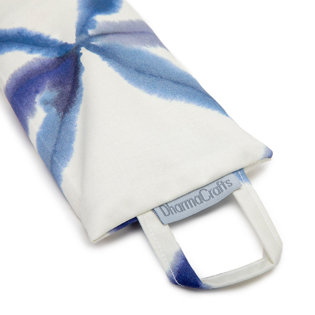 Yoga Eye Pillow in Blue Watercolor Geometric、mySite、topwebapps