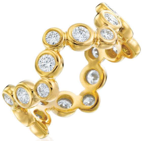 Gumuchian Moonlight 18k Gold Small Zigzag Diamond Ring、mySite、hinf8tx79