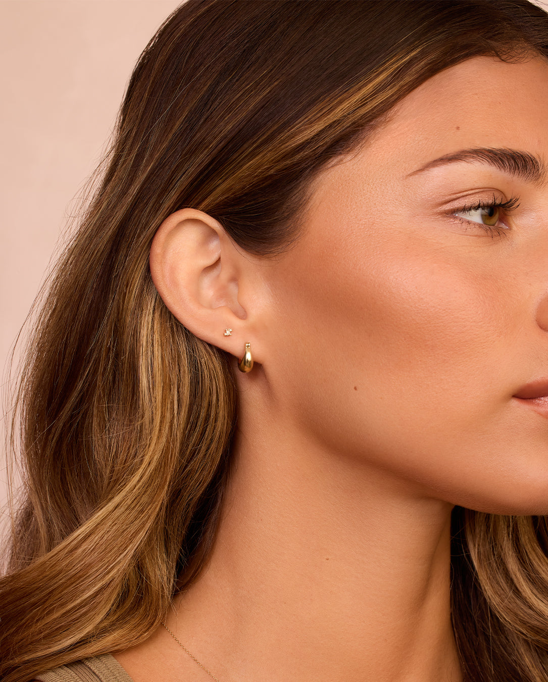 Diamond and White Sapphire Amara Cluster Single Stud、mySite、hinf8tx79