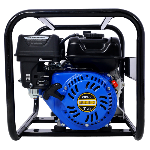 Semi Trash Pump 3 inch, 209cc 7HP 4 stroke OHV ENGINE, Gas Powered Semi Trash Water Pump 50 ft Discharge Hose, 12 ft Suction Hose with Complete Fittings,EPA compliant、、eastwooduniform