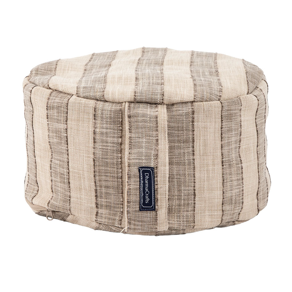 Coffee Stripe Buckwheat Hull Zafu、mySite、topwebapps