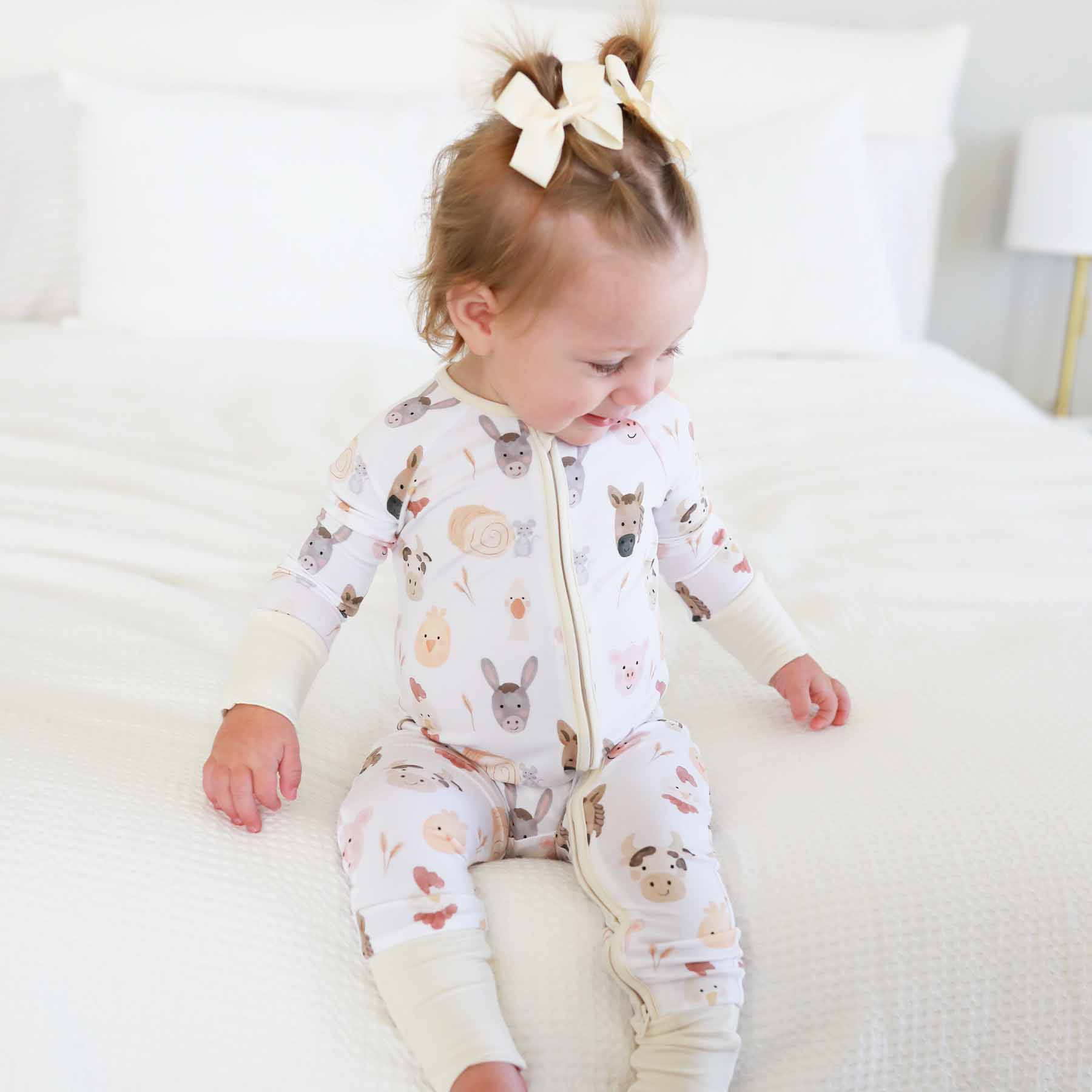  Barnyard Buddies Convertible Zip Romper、mySite、layawaytickets