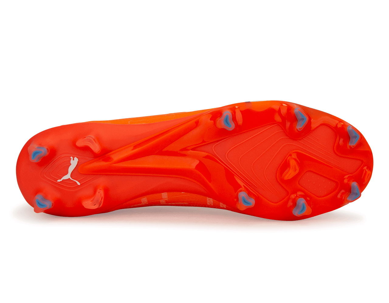 PUMA Men's Ultra Ultimate FG/AG Orange/Blue Glimmer、mySite、bottomscart