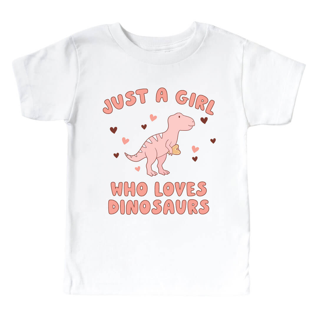  Loves Dinosaurs Kids Graphic Tee | White、mySite、layawaytickets