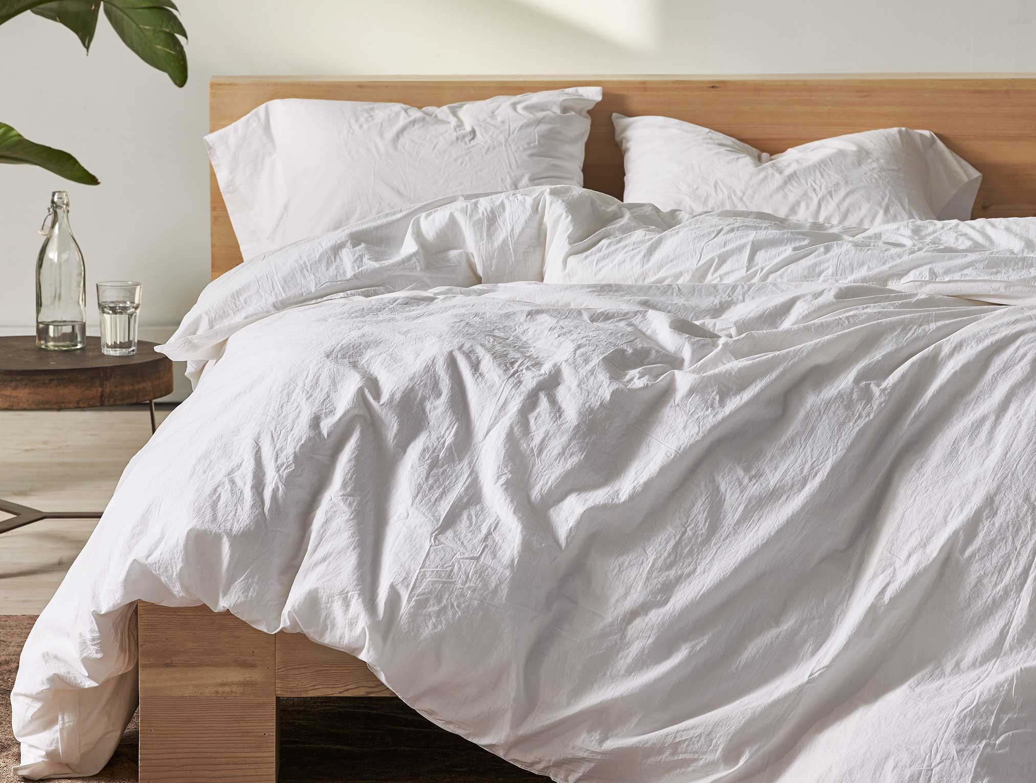 Organic Crinkled Percale™ Complete Bed Bundle、mySite、sugarbowlscore