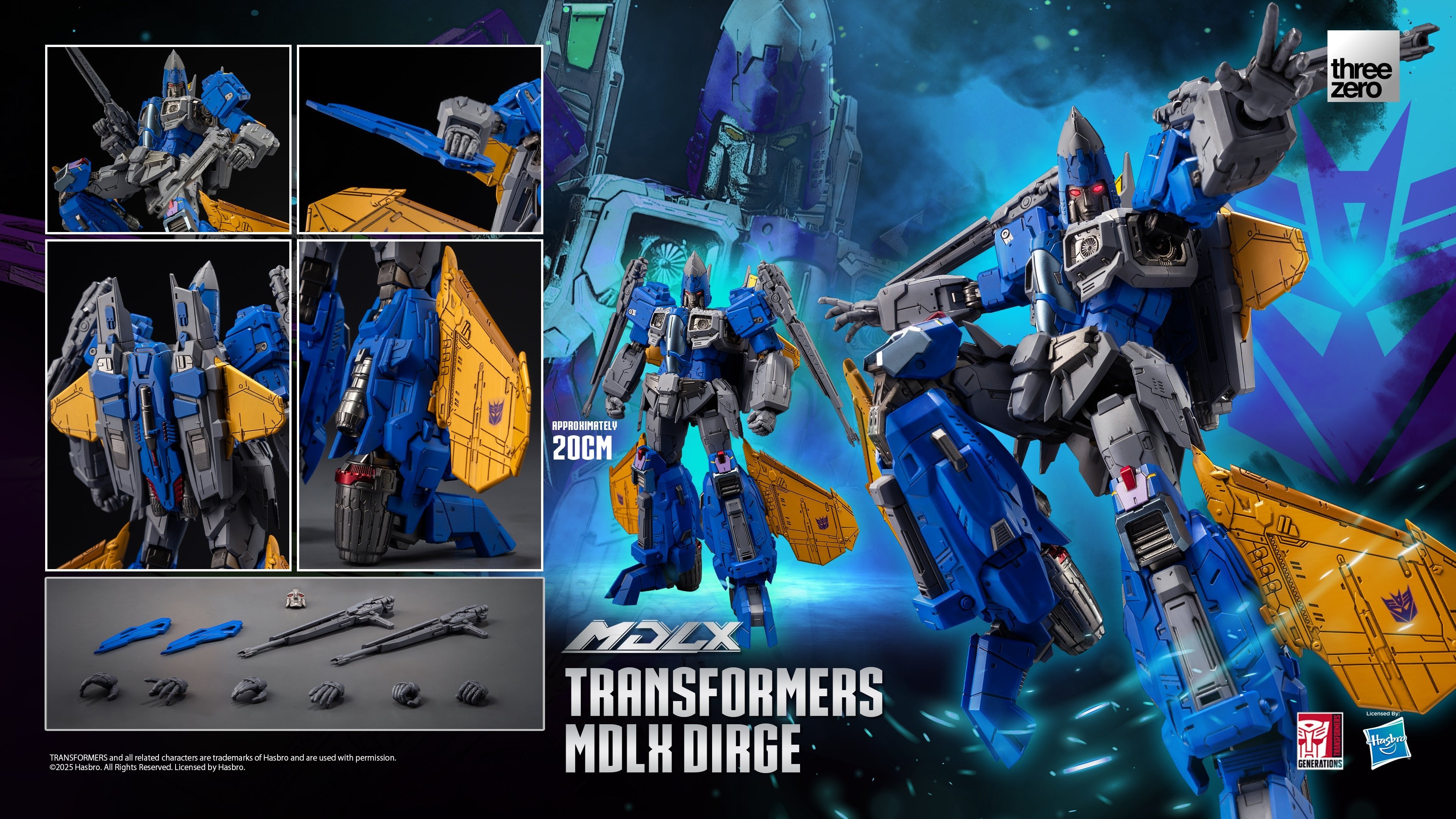 Threezero Transformers MDLX Dirge、mySite、hgirdovlk
