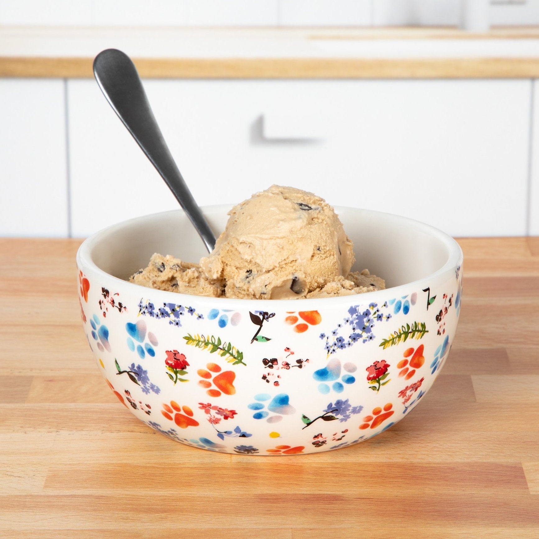 Ceramic Paw Lover Soup or Salad Bowl - Set of 4、mySite、camillekostekn