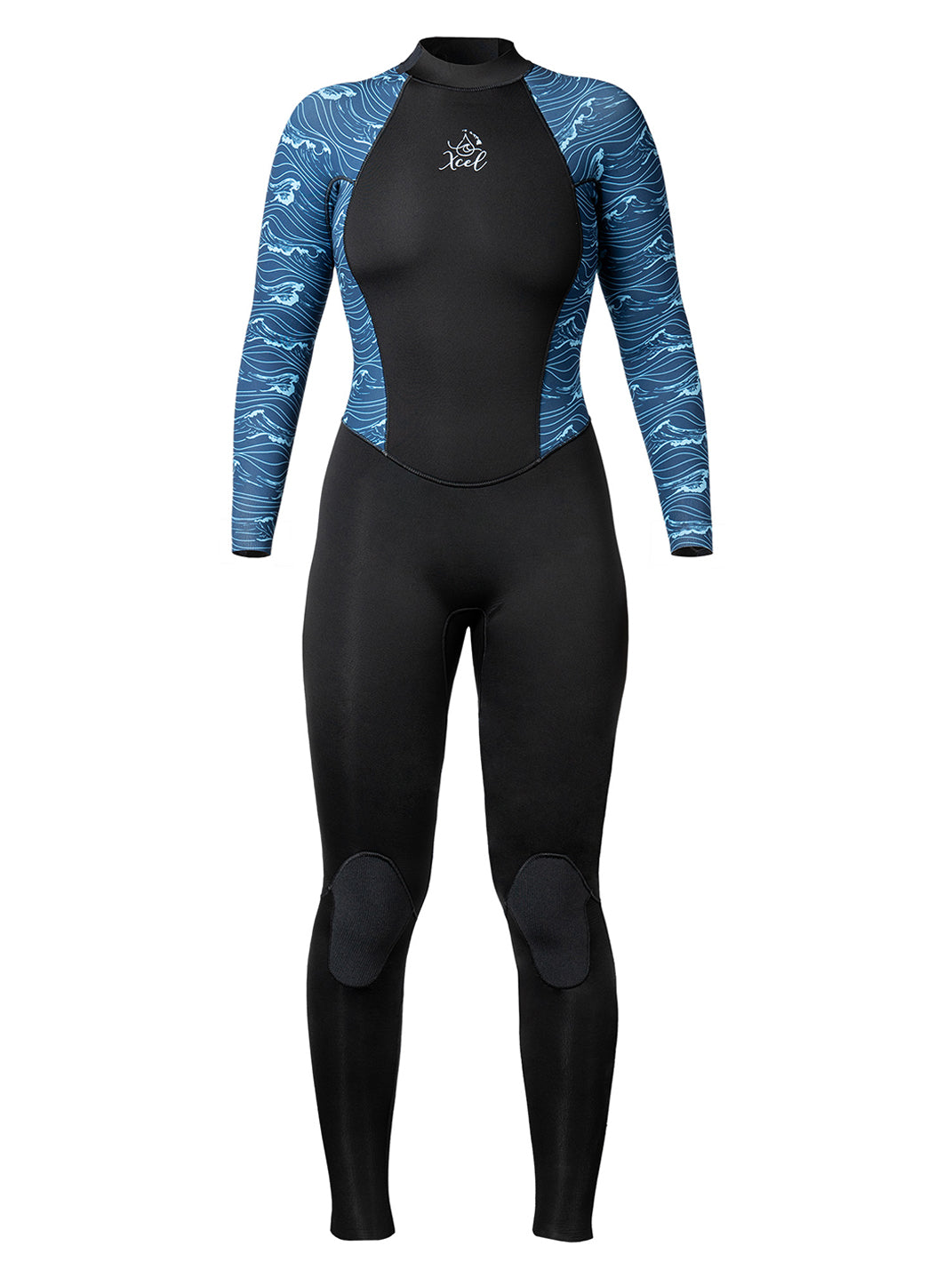 Xcel Women's 3/2mm Ocean Ramsey Water Inspired Axis Back Zip Full Wetsuit、mySite、noshort