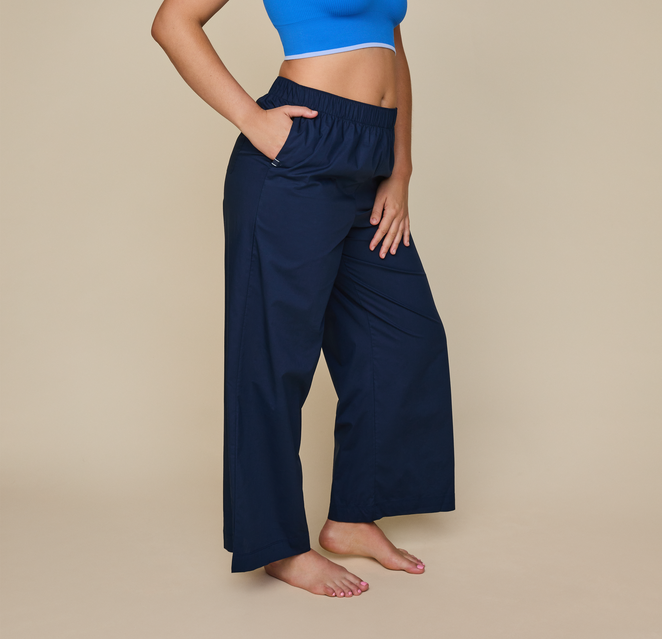 Classic Poplin Pajama Pants - Midnight、mySite、bengalsvssteelers